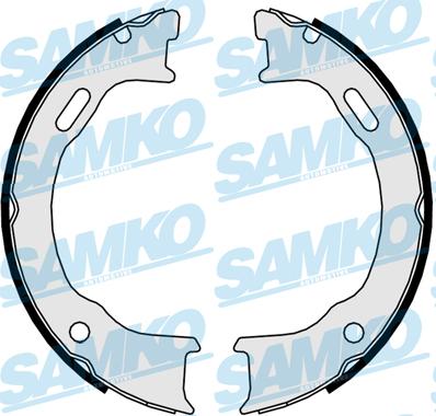 Samko 81058 - Комплект гальм, ручник, парковка autozip.com.ua