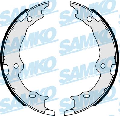 Samko 81067 - Комплект гальм, барабанний механізм autozip.com.ua