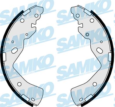 Samko 81019 - Комплект гальм, барабанний механізм autozip.com.ua