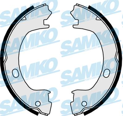 Samko 81015 - Комплект гальм, ручник, парковка autozip.com.ua