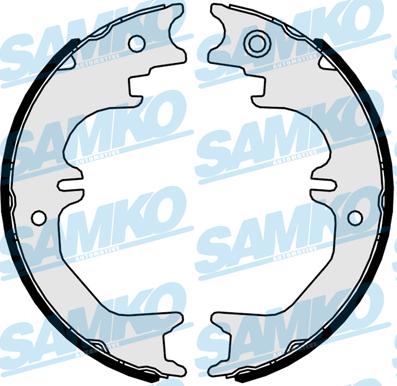 Samko 81084 - Комплект гальм, барабанний механізм autozip.com.ua