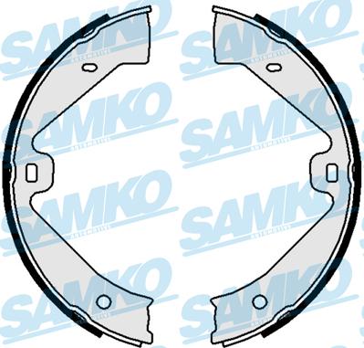 Samko 81085 - Комплект гальм, барабанний механізм autozip.com.ua