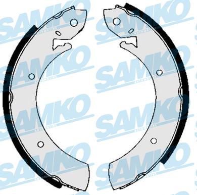 Samko 81150 - Комплект гальм, барабанний механізм autozip.com.ua