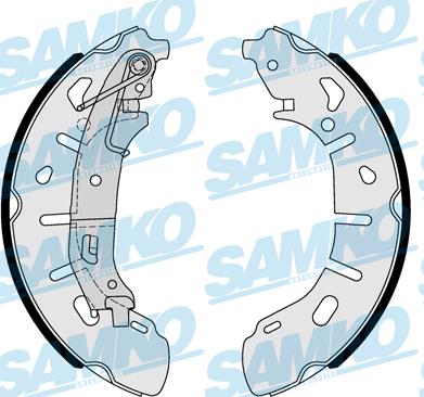 Samko 81101 - Комплект гальм, барабанний механізм autozip.com.ua