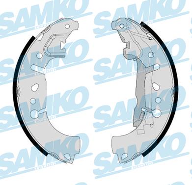 Samko 81185 - Комплект гальм, барабанний механізм autozip.com.ua