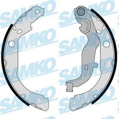 Samko 81131 - Комплект гальм, барабанний механізм autozip.com.ua