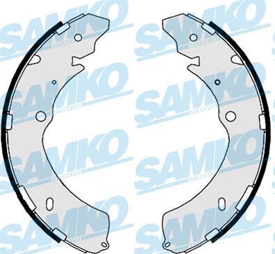 Samko 88910 - Комплект гальм, барабанний механізм autozip.com.ua