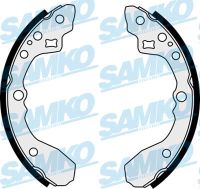 Samko 88490 - Комплект гальм, барабанний механізм autozip.com.ua