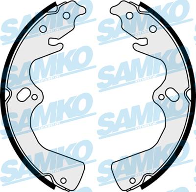 Samko 88470 - Комплект гальм, барабанний механізм autozip.com.ua