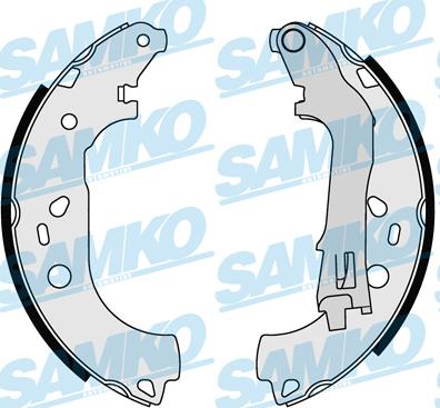 Samko 88590 - Комплект гальм, барабанний механізм autozip.com.ua