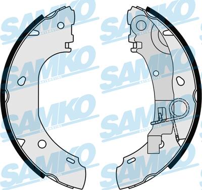 Samko 88540 - Комплект гальм, барабанний механізм autozip.com.ua