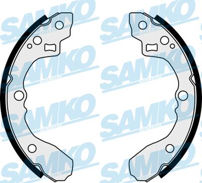 Samko 88060 - Комплект гальм, барабанний механізм autozip.com.ua