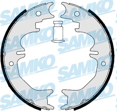 Samko 88850 - Комплект гальм, барабанний механізм autozip.com.ua