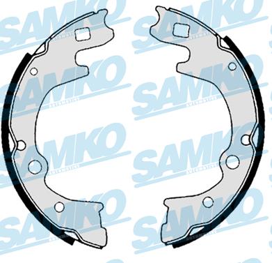 Samko 88270 - Комплект гальм, барабанний механізм autozip.com.ua