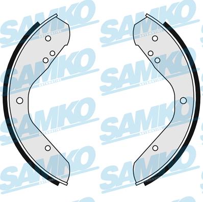 Samko 83900 - Комплект гальм, барабанний механізм autozip.com.ua