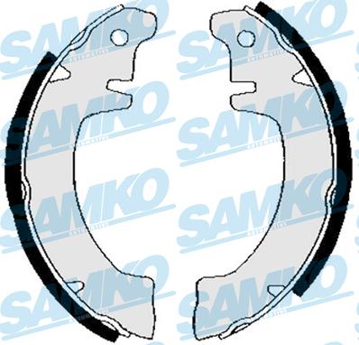 Samko 83040 - Комплект гальм, барабанний механізм autozip.com.ua