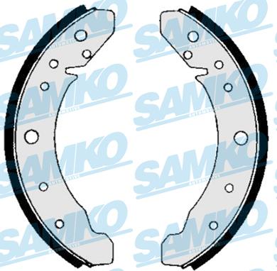 Samko 83850 - Комплект гальм, барабанний механізм autozip.com.ua