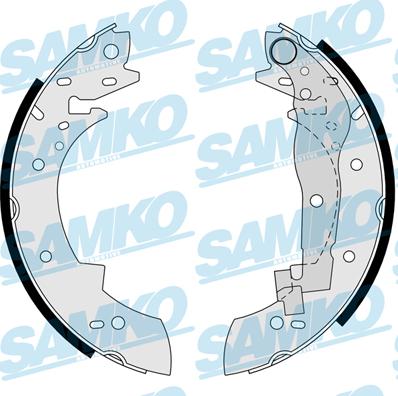 Samko 83330 - Комплект гальм, барабанний механізм autozip.com.ua