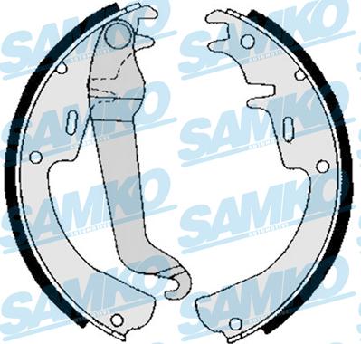 Samko 82540 - Комплект гальм, барабанний механізм autozip.com.ua
