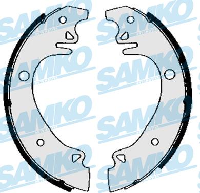 Samko 82870 - Комплект гальм, барабанний механізм autozip.com.ua
