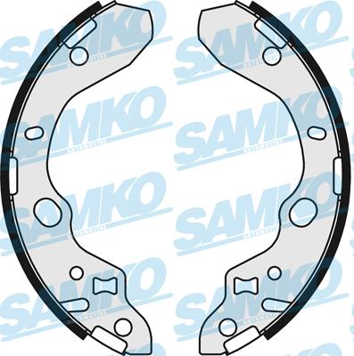 Samko 87910 - Комплект гальм, барабанний механізм autozip.com.ua