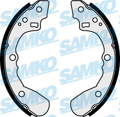 Samko 87440 - Комплект гальм, барабанний механізм autozip.com.ua