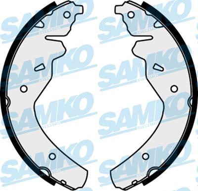 Samko 87450 - Комплект гальм, барабанний механізм autozip.com.ua