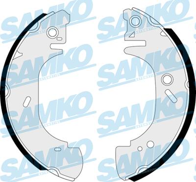 Samko 87400 - Комплект гальм, барабанний механізм autozip.com.ua