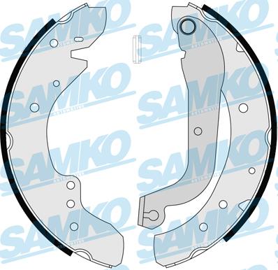 Samko 87105 - Комплект гальм, барабанний механізм autozip.com.ua