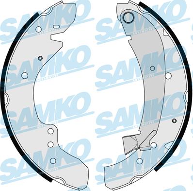 Samko 87110 - Комплект гальм, барабанний механізм autozip.com.ua