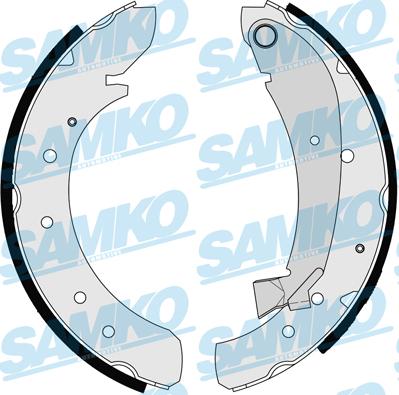 Samko 87120 - Комплект гальм, барабанний механізм autozip.com.ua