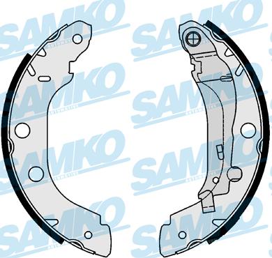 Samko 87340 - Комплект гальм, барабанний механізм autozip.com.ua