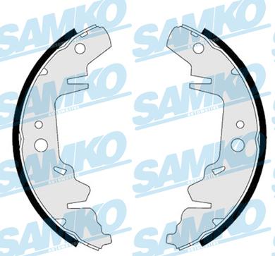 Samko 87280 - Комплект гальм, барабанний механізм autozip.com.ua