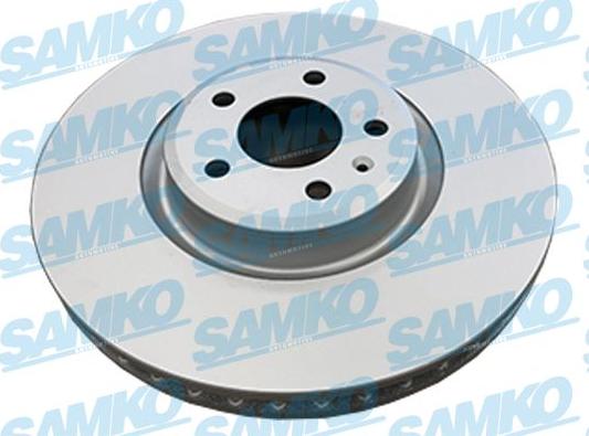 Samko A1058VR - Гальмівний диск autozip.com.ua