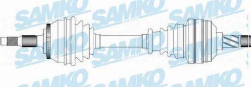 Samko DS49019 - Приводний вал autozip.com.ua