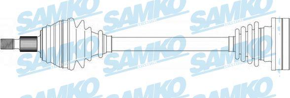 Samko DS43007 - Приводний вал autozip.com.ua