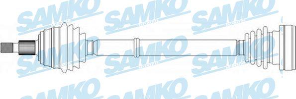 Samko DS51066 - Приводний вал autozip.com.ua