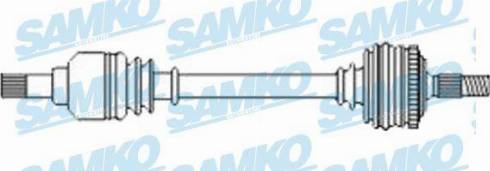 Samko DS52448 - Приводний вал autozip.com.ua