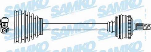 Samko DS52456 - Приводний вал autozip.com.ua