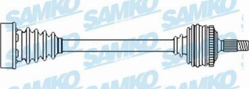 Samko DS52553 - Приводний вал autozip.com.ua