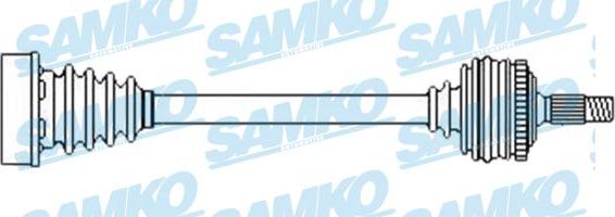 Samko DS52552 - Приводний вал autozip.com.ua