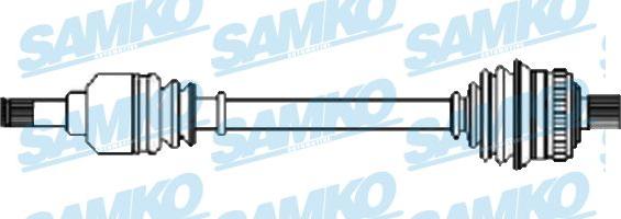 Samko DS52561 - Приводний вал autozip.com.ua