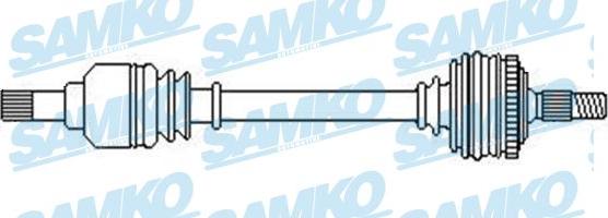Samko DS52515 - Приводний вал autozip.com.ua
