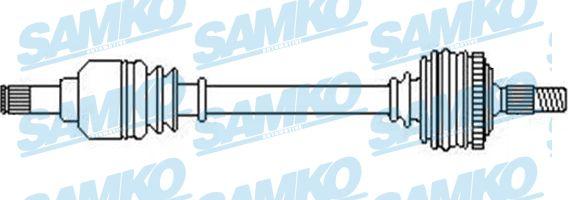 Samko DS52513 - Приводний вал autozip.com.ua