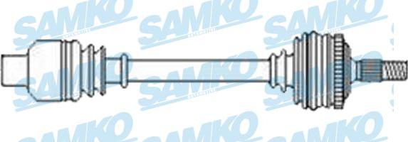 Samko DS52588 - Приводний вал autozip.com.ua