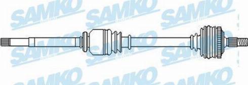 Samko DS52578 - Приводний вал autozip.com.ua