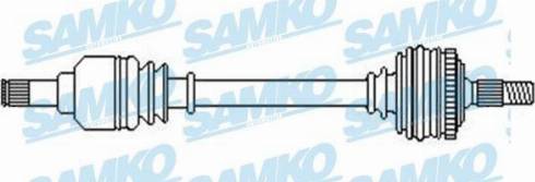 Samko DS52577 - Приводний вал autozip.com.ua