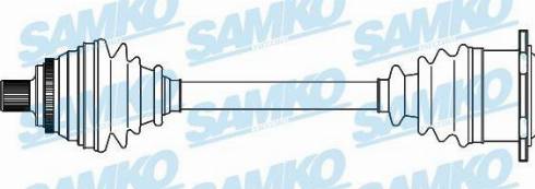 Samko DS52610 - Приводний вал autozip.com.ua