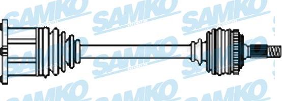 Samko DS52636 - Приводний вал autozip.com.ua