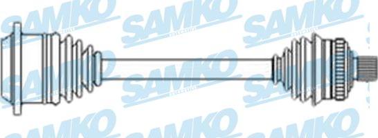 Samko DS52638 - Приводний вал autozip.com.ua